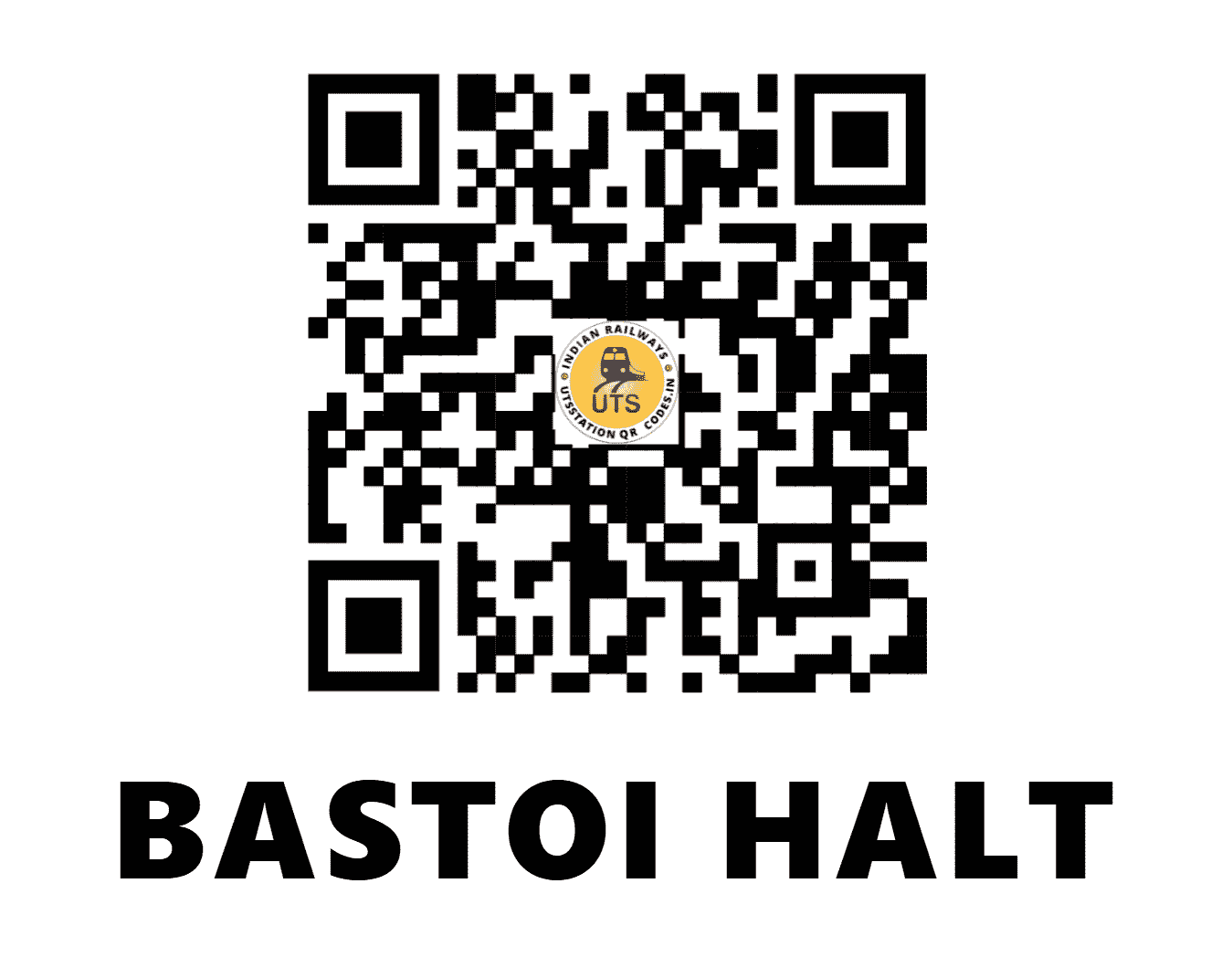 UTS QR Code for BASTOI HALT - BTRO (NE - UTTAR PRADESH)
